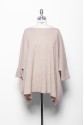 Light and Oversize Short Sleeve Sweater