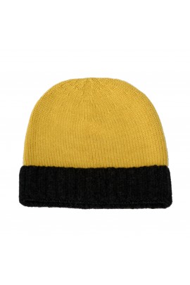 CAPPELLO IN PURO CASHMERE Dark Yellow