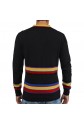 PURE CASHMERE MULTYCOLOR SWEATER