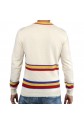 PURE CASHMERE MULTYCOLOR SWEATER