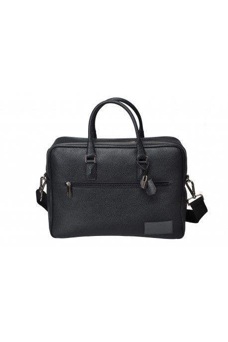 BUSINESS LEATHER BAG Black