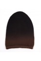 CAPPELLO IN PURO CASHMERE DEGRADE' MARRONE