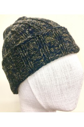 Wool and Cashmere close-fitting Beanie
