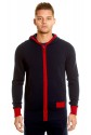 MEN'S CASHMERE HOODED SWEATSHIRT