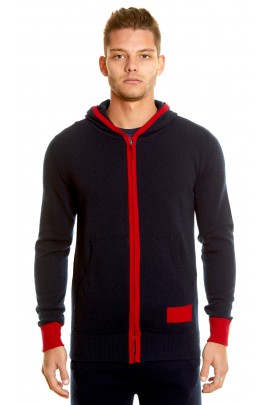 MEN'S CASHMERE HOODIE SWEATSHIRT|made in Tuscany|MYPIERACCI Cashmere