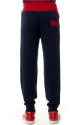 PANTALONE IN PURO CASHMERE BLUE NAVY