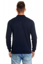 CASHMERE&SILK POLO SWEATER