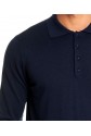 MAGLIA MODELLO POLO IN CASHMERE E SETA