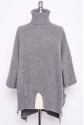 Poncho in puro cashmere