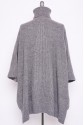 Poncho in puro cashmere