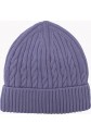 Lilac Color Cashmere Knitted Beanie