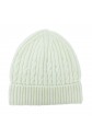 Off White Color Cashmere Wool Knitted Beanie
